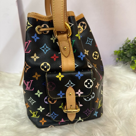💎Authentic 💎✨ Louis Vuitton Noe Takahashu Murakami  Multicolore black monogram - Picture 2 of 12